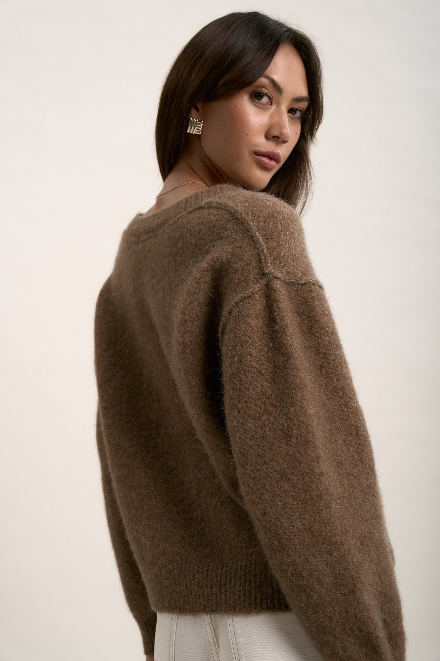The Luxe Whisper V Neck Sweater