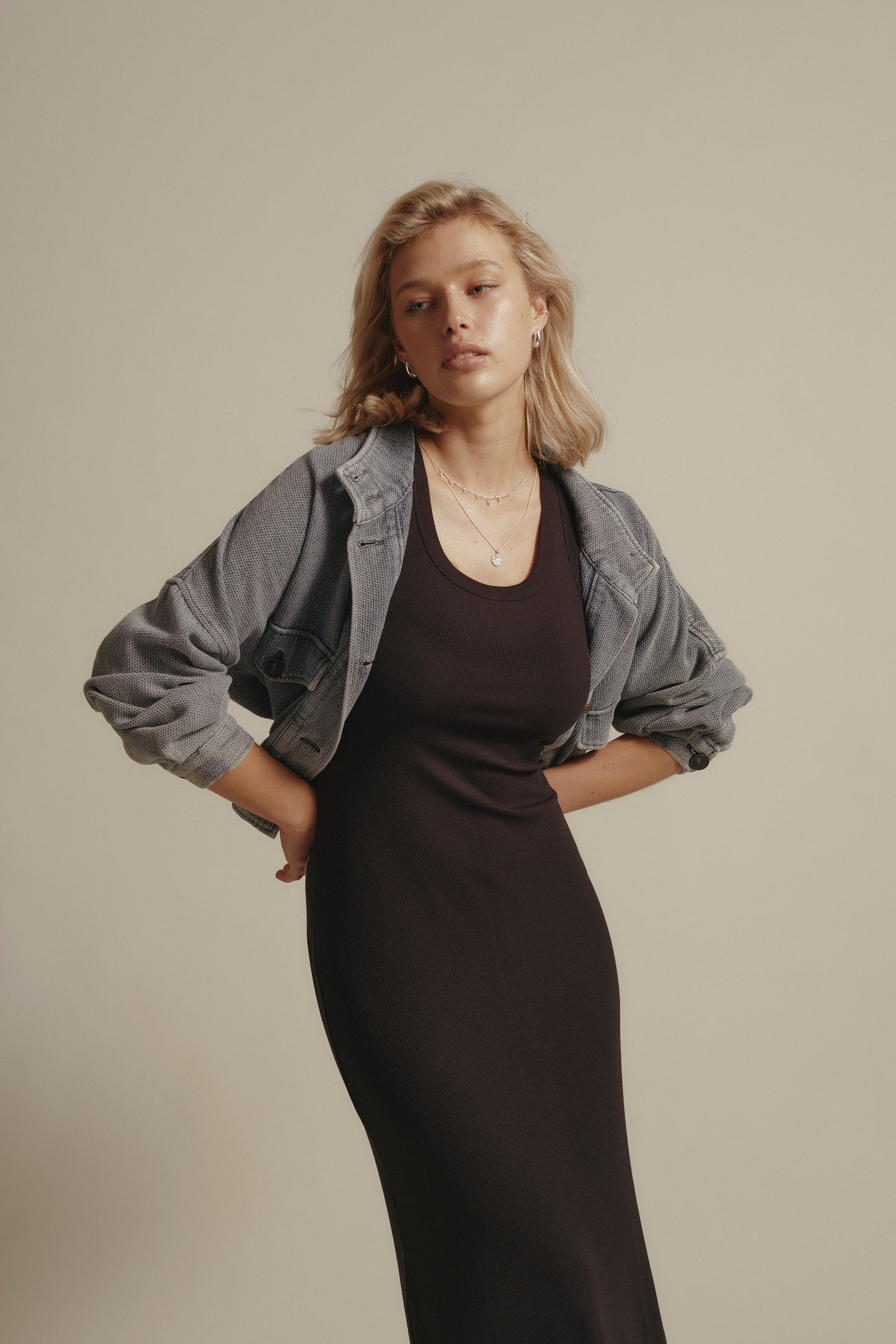 Elementary Basics Tank Slip Dress