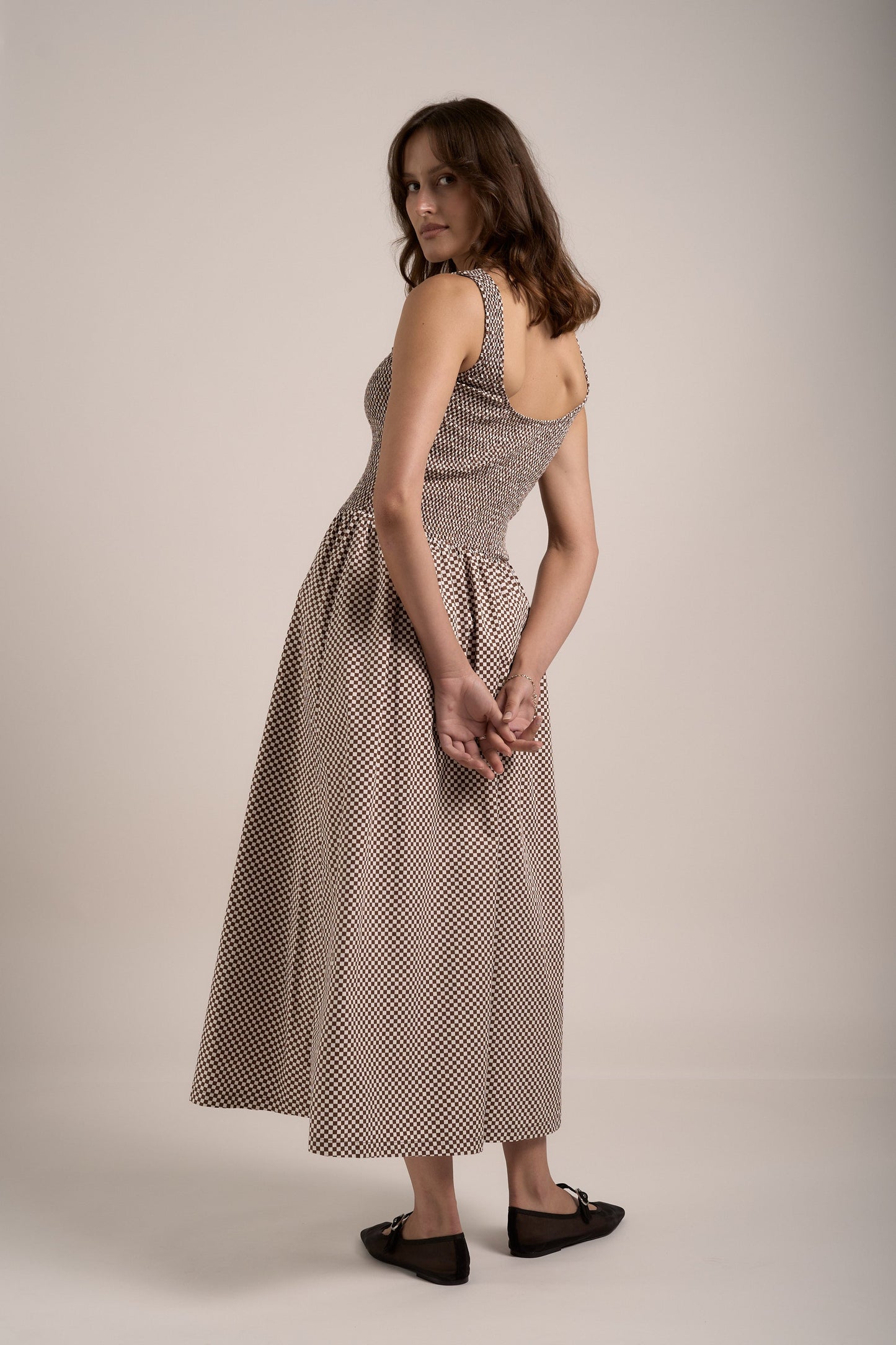 Coco Shirred Dress