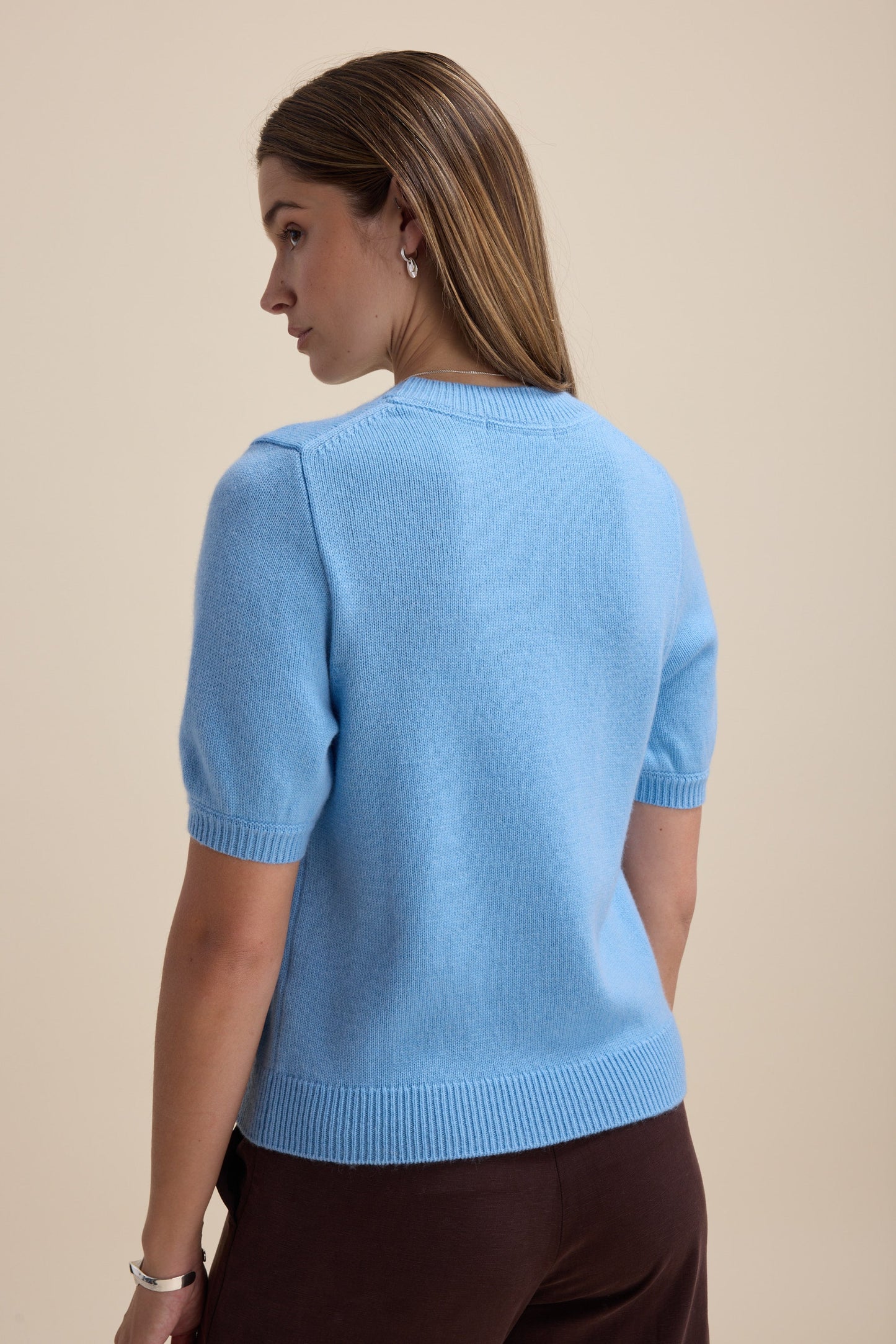 Elementary Cashmere Blend Tee Shirt