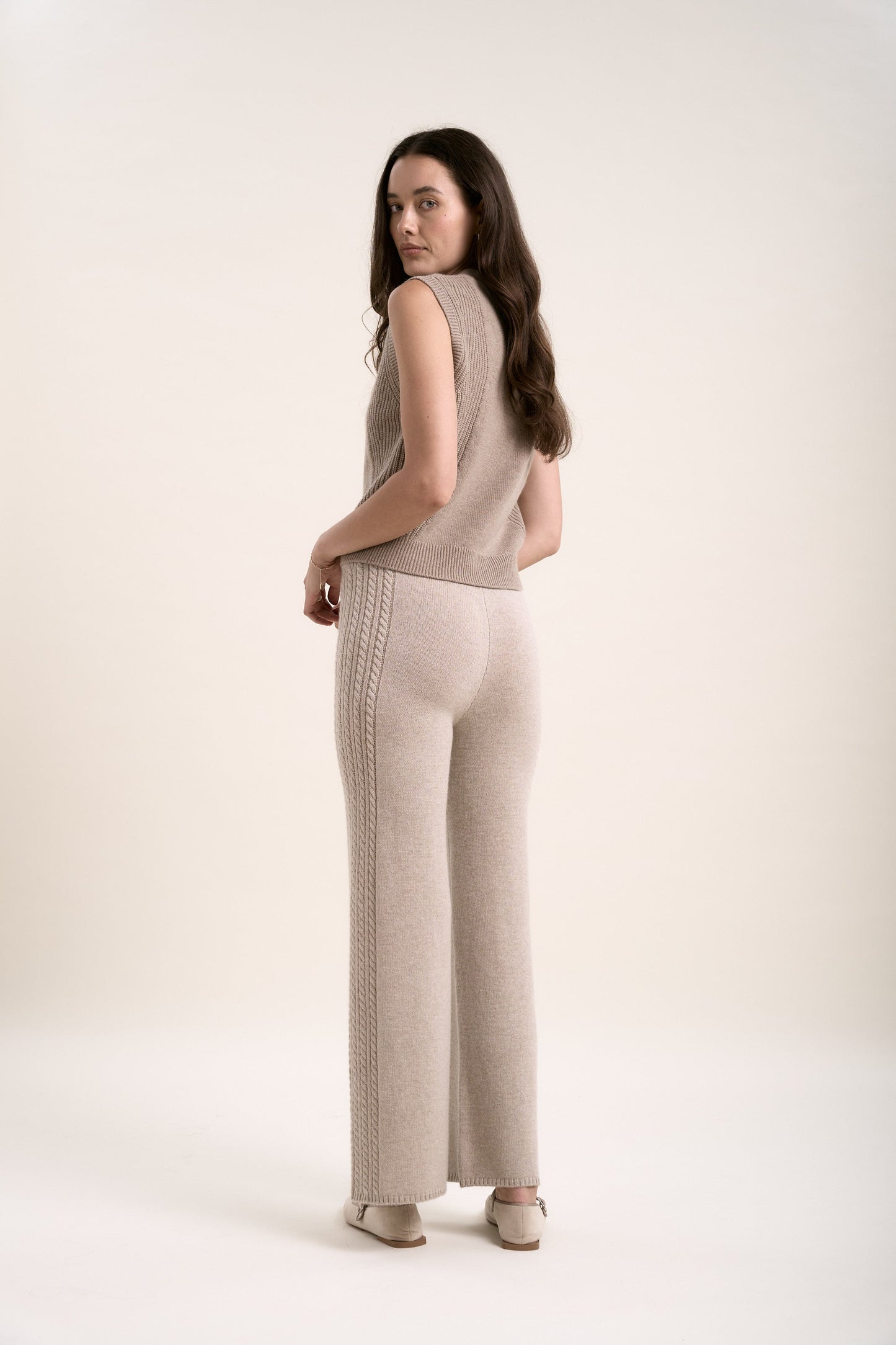 Elementary Cashmere Blend Knitted Jogger