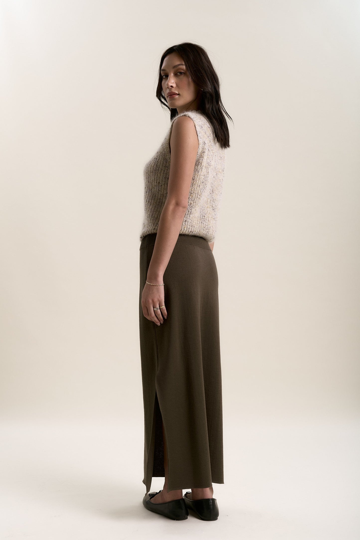 Elementary Knitted Skirt