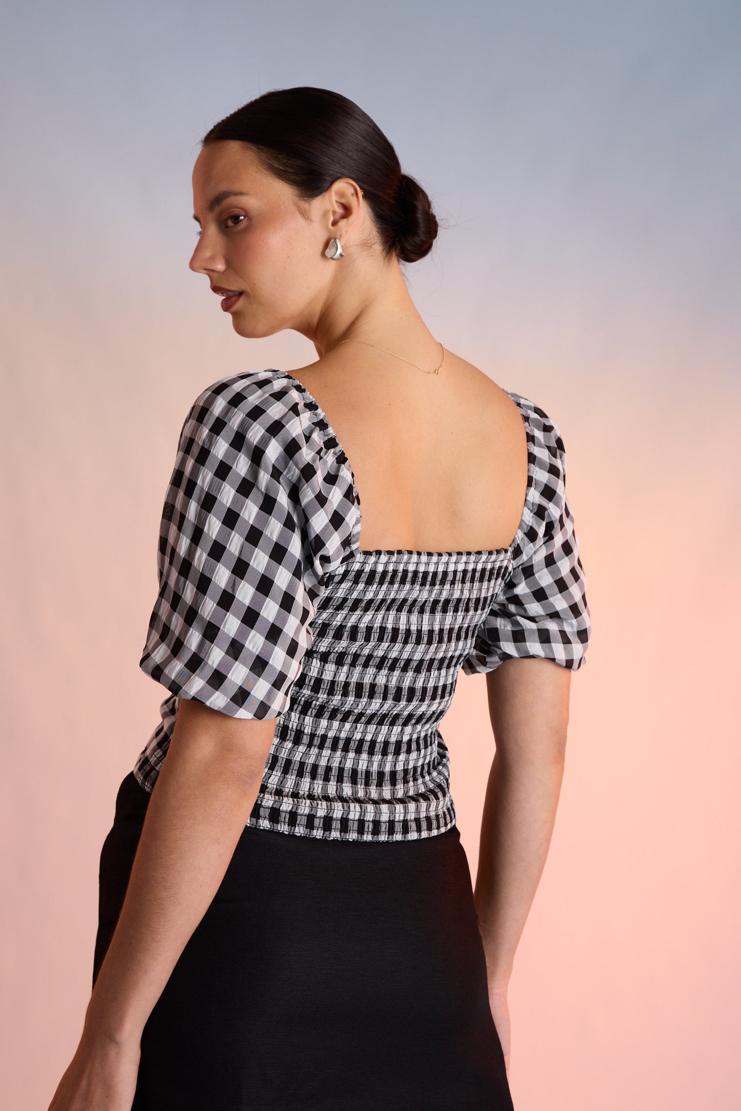 Anna Puff Sleeve Top
