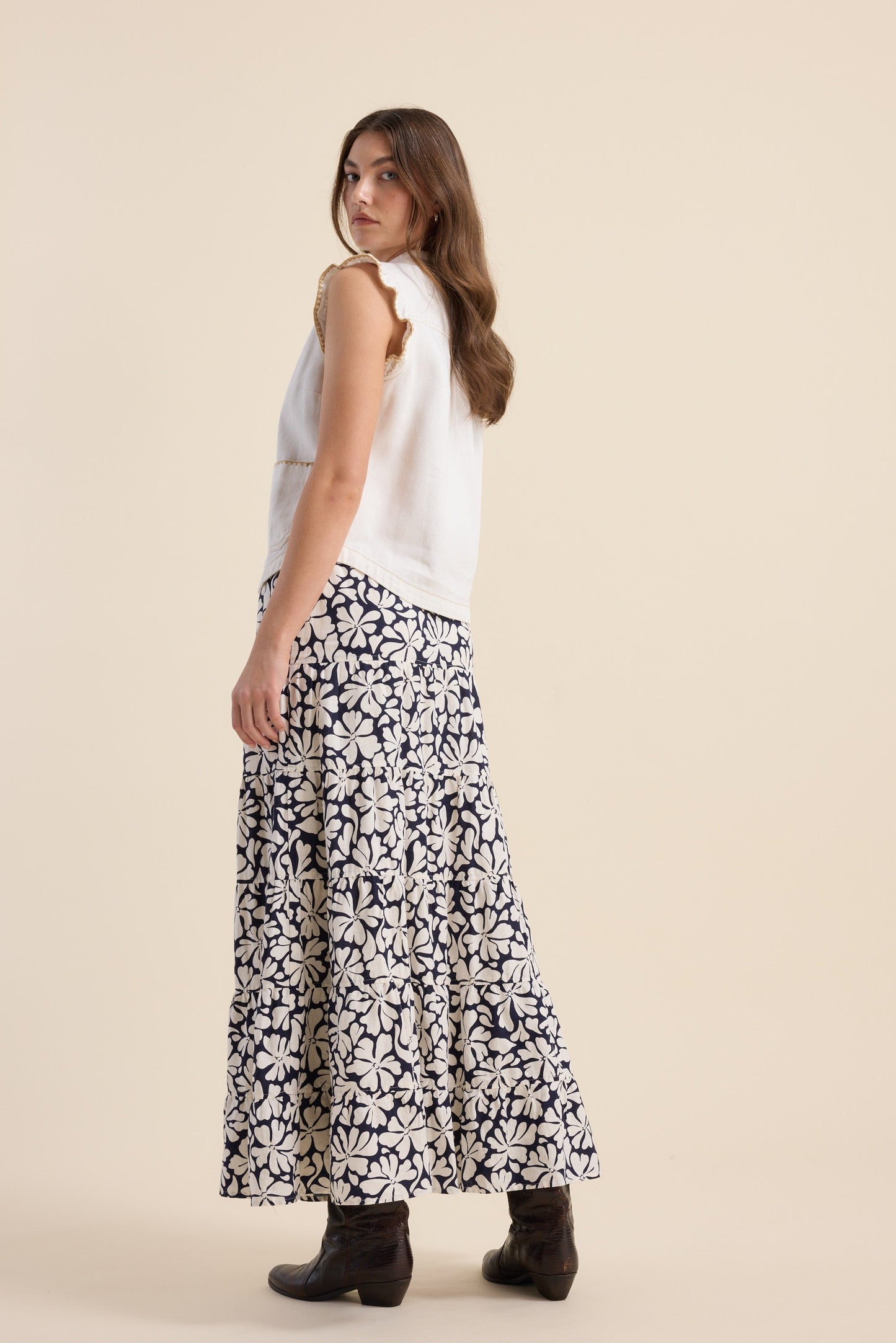 Elementary Tiered Skirt