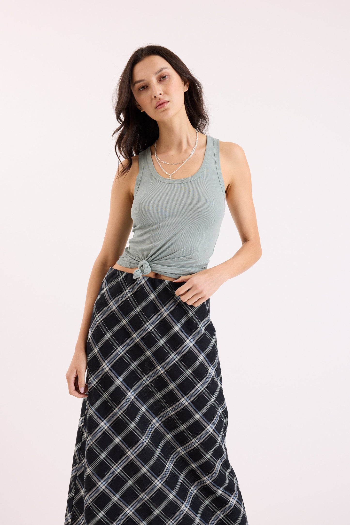 Sienna Ribbed Tank