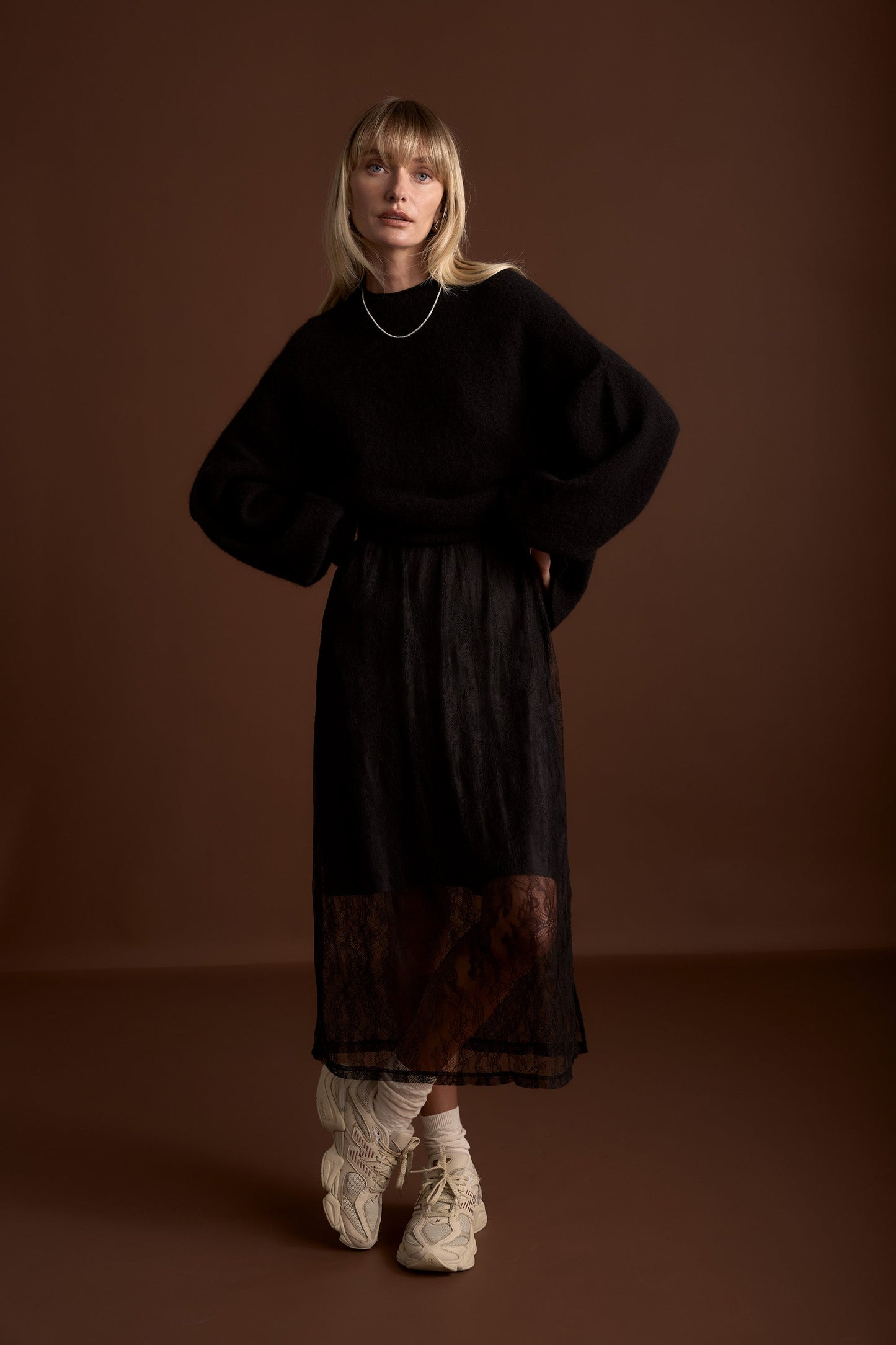The Luxe Whisper Crew Neck Sweater