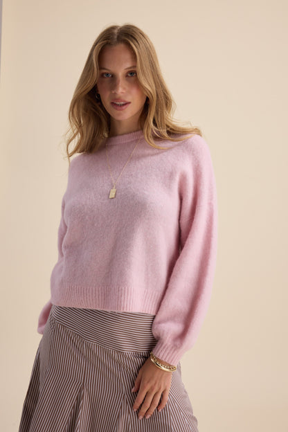 The Luxe Whisper Crew Neck Sweater