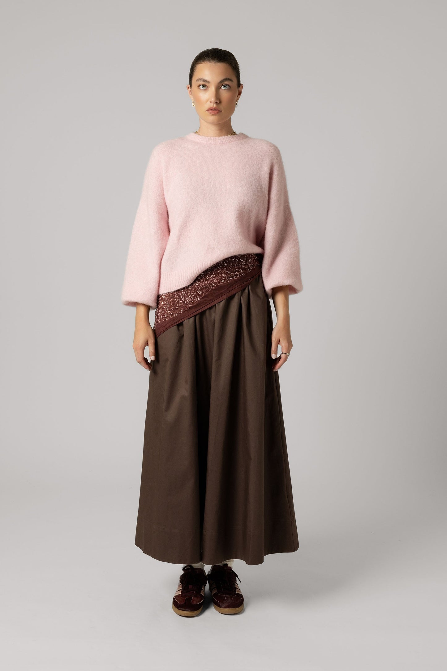 The Luxe Whisper Crew Neck Sweater