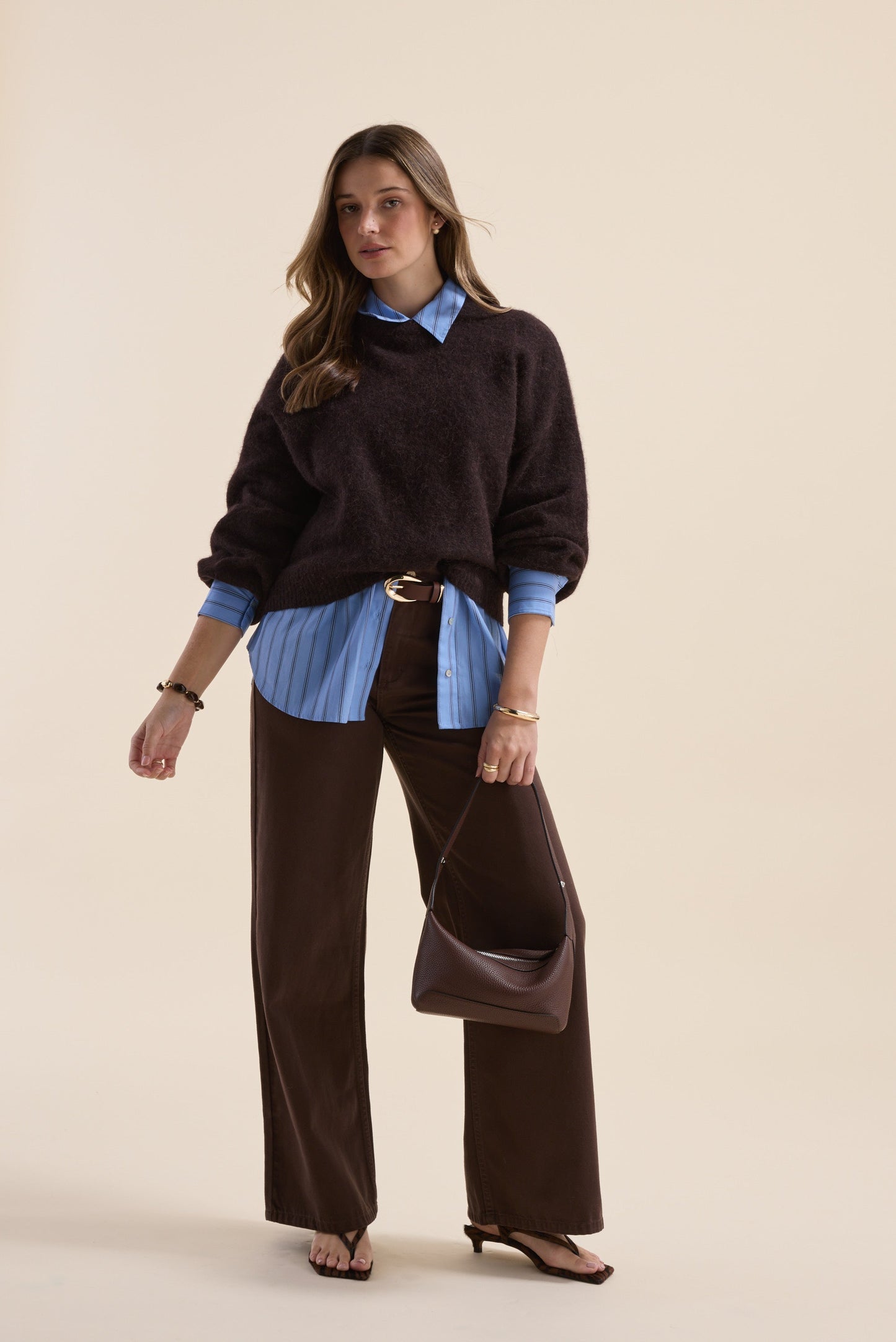 The Luxe Whisper Crew Neck Sweater