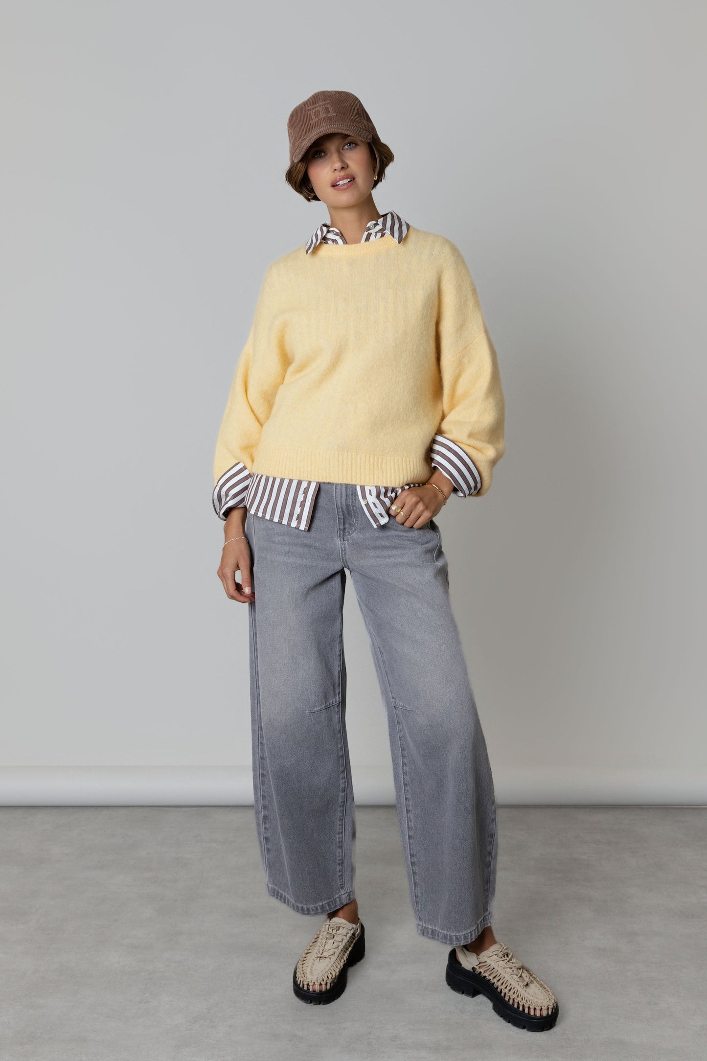 The Luxe Whisper Crew Neck Sweater