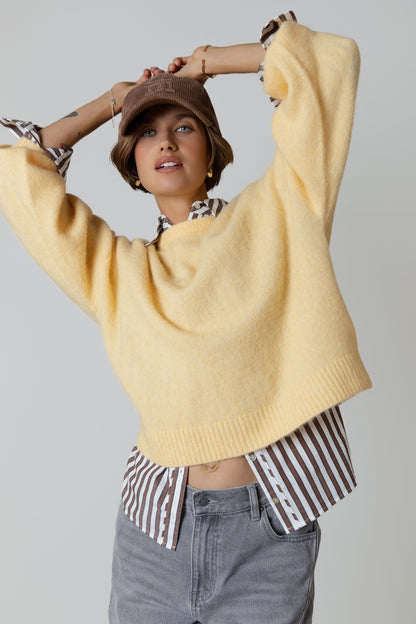 The Luxe Whisper Crew Neck Sweater