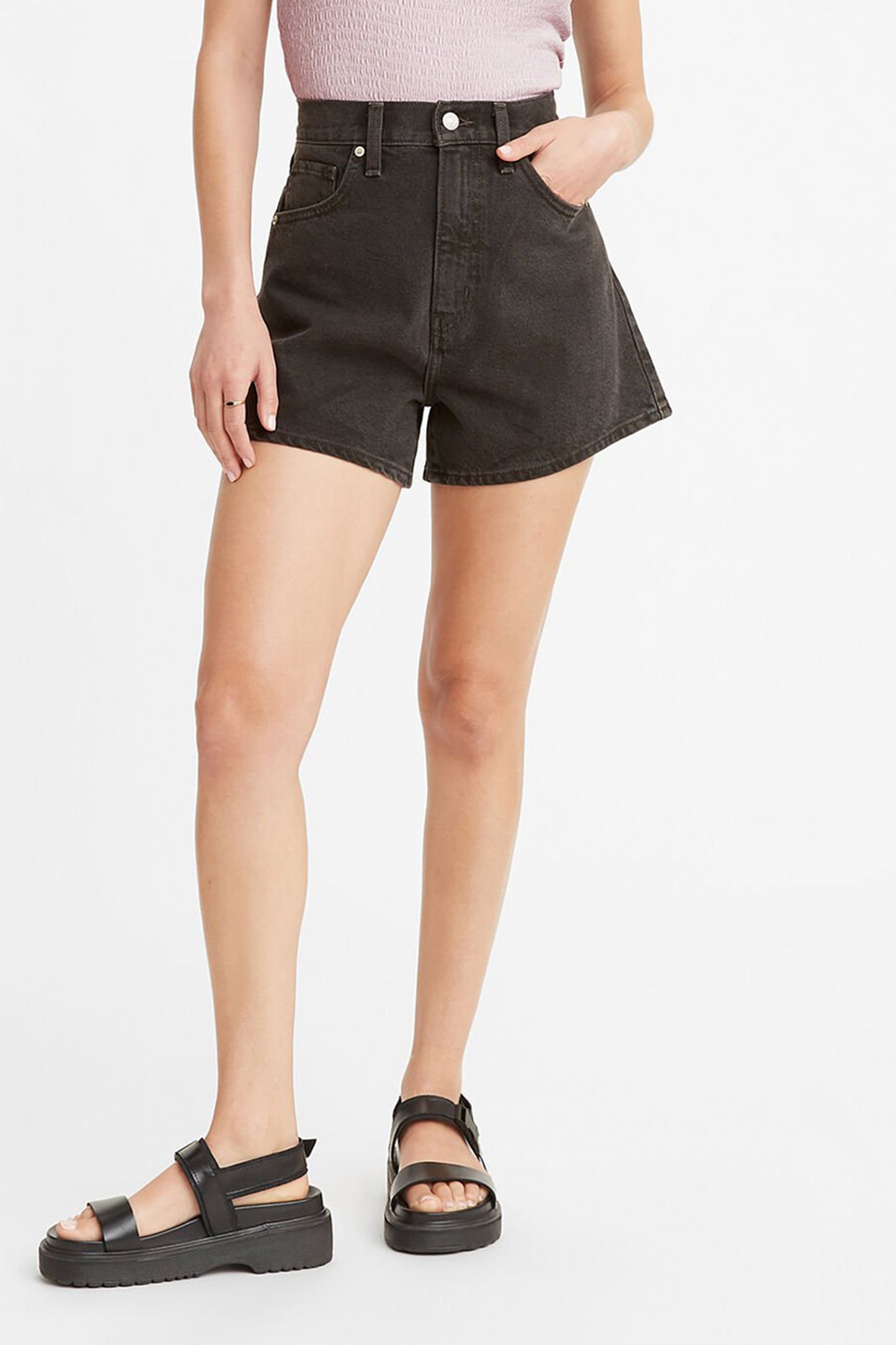 Levi's High Waisted Mom Short