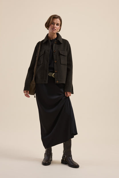 The Maxi Slip Skirt