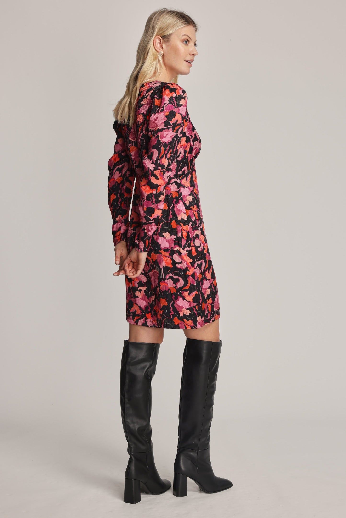 Luna Jacquard Mini Dress