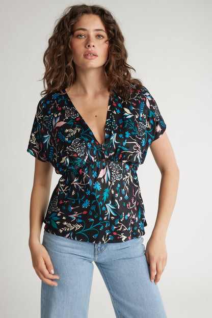 Valentina Bias Cut Top