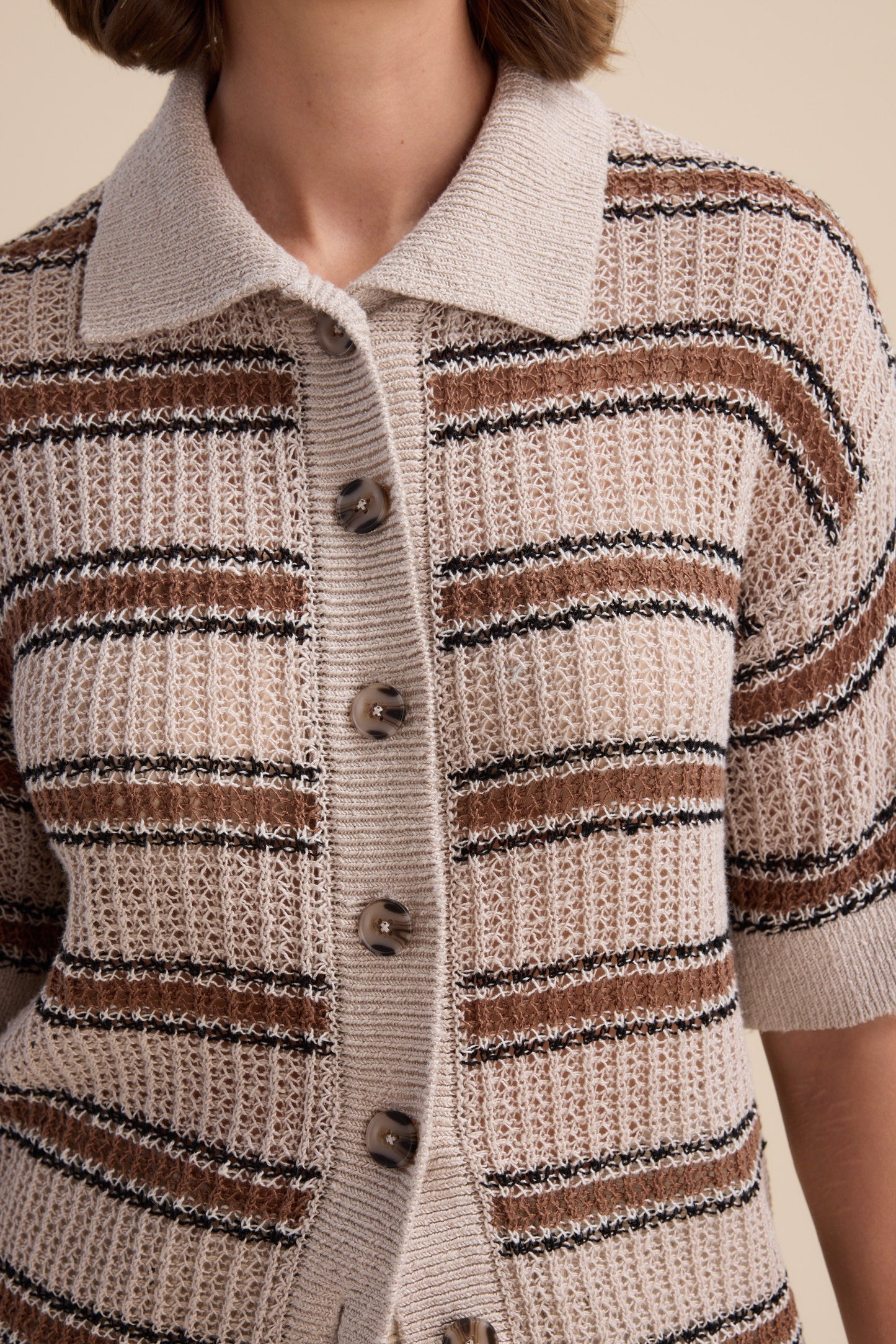 Elementary Collared Cardigan