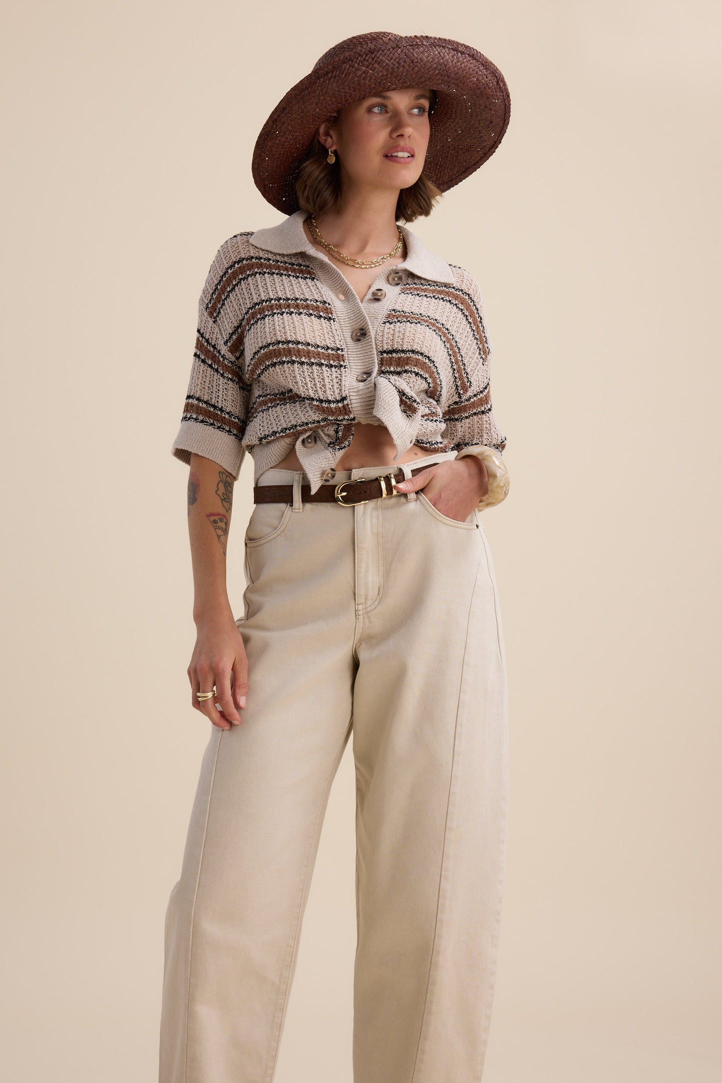 Elementary Collared Cardigan
