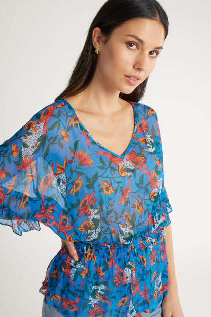 Selena Frill Detail Top