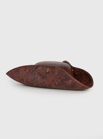 Night Spell Pirate Hat Brown