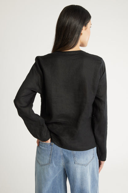 Lucia Tie Detail Top