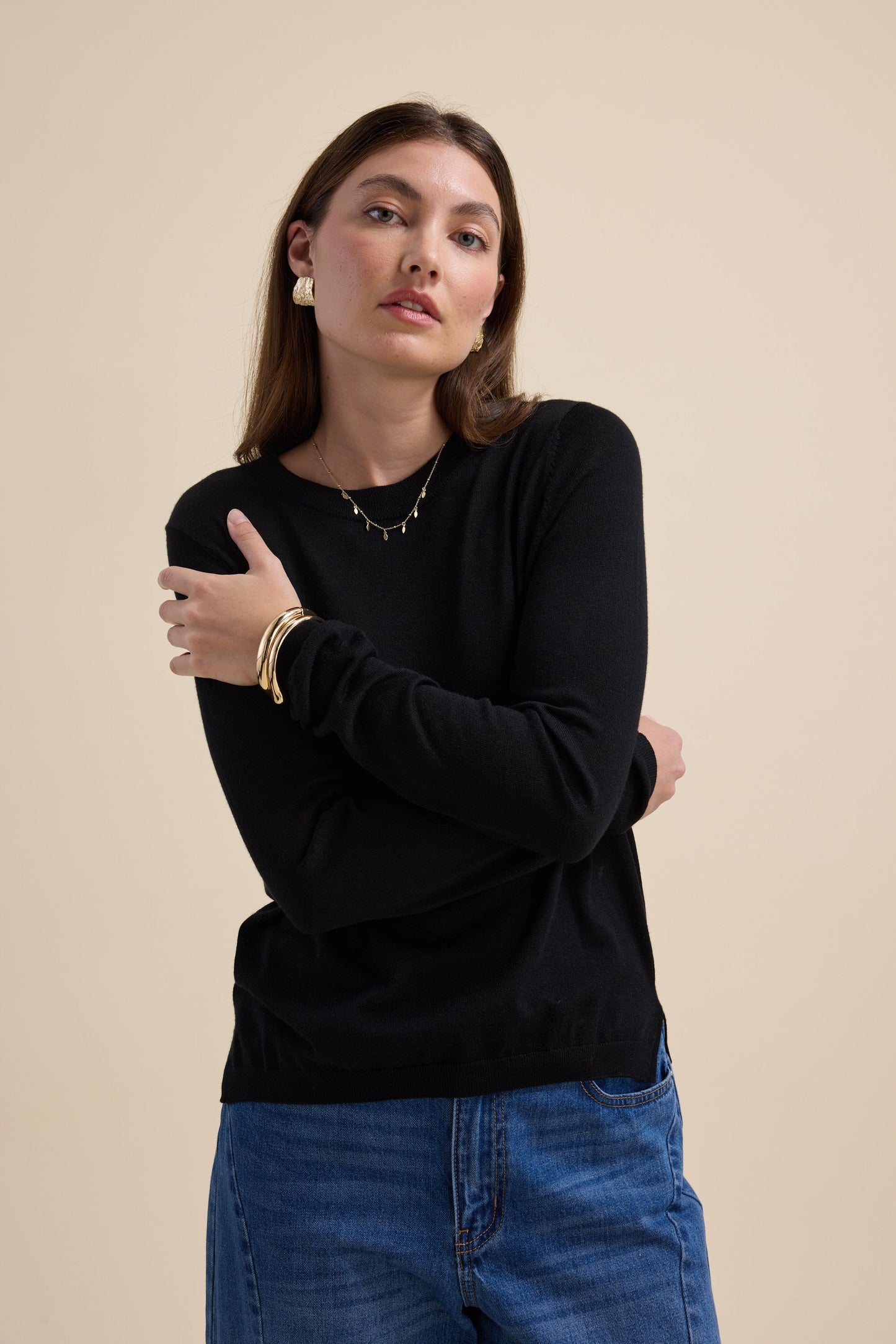 The Merino Silk Layering Top