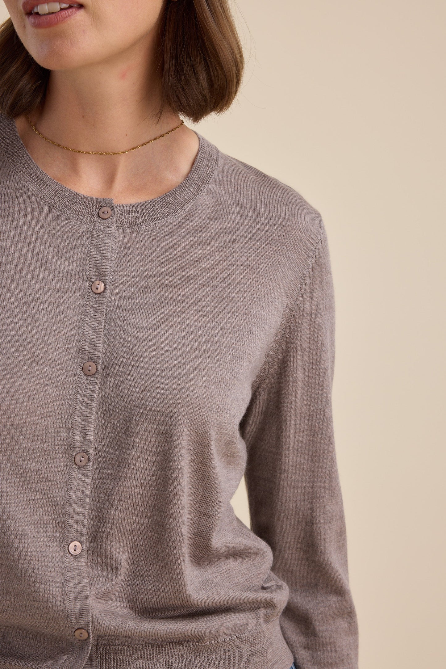 The Merino Silk Cardigan