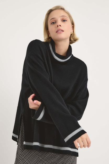 Fallon ZQ Merino Roll Neck Sweater