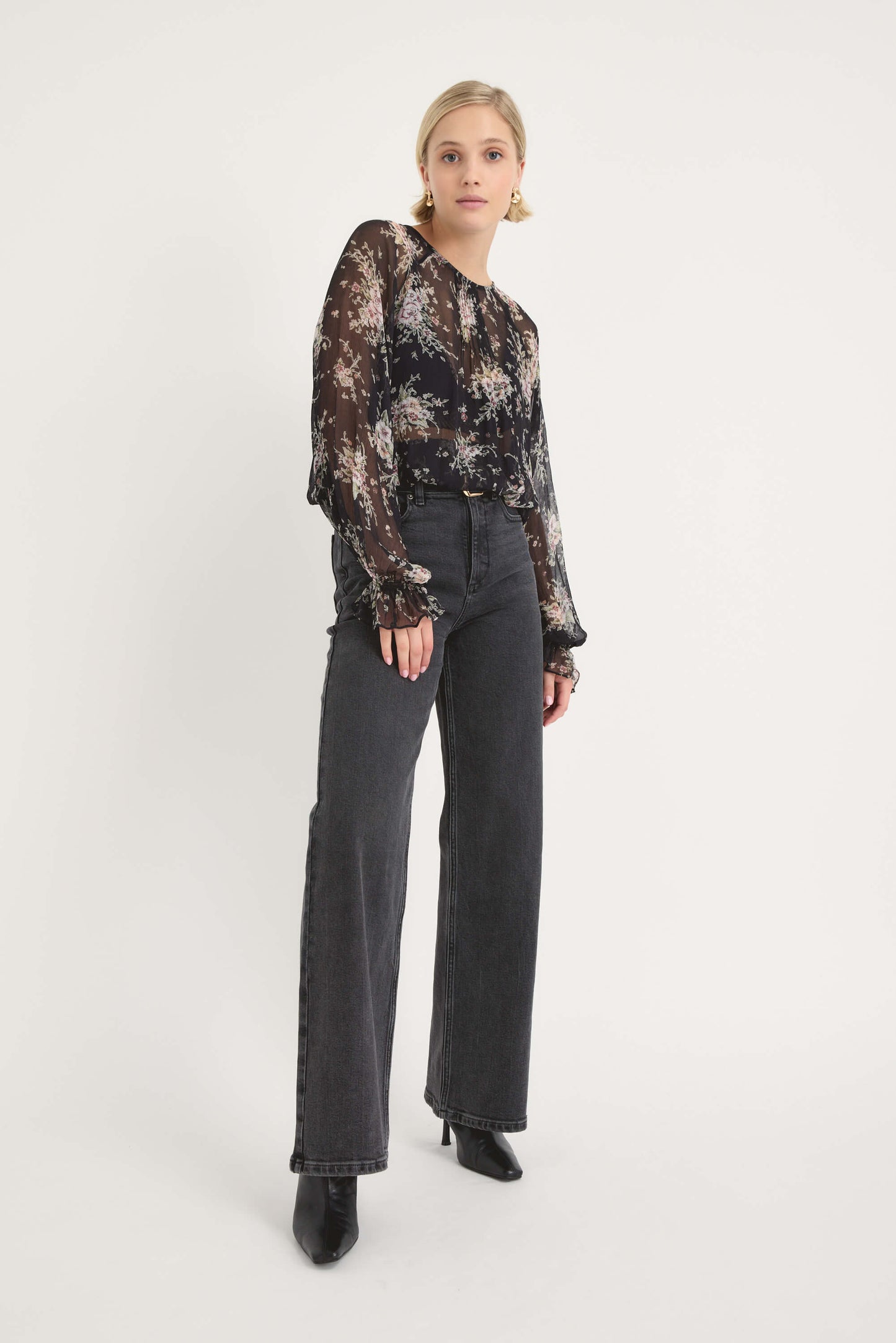 Ingrid Tuck Detail Blouse