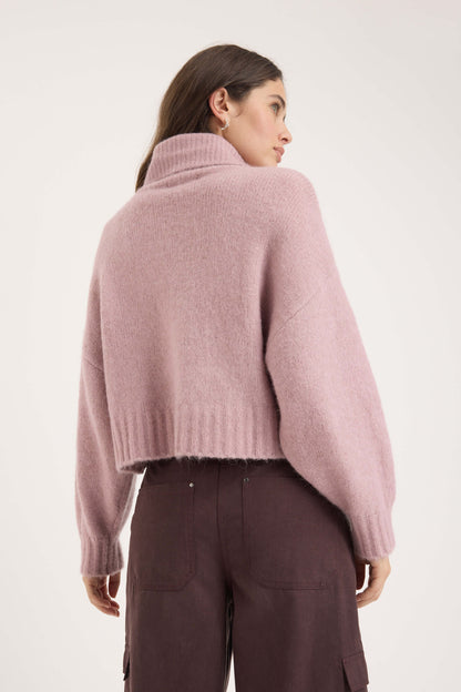 Kate Luxe Whisper Roll Neck Sweater