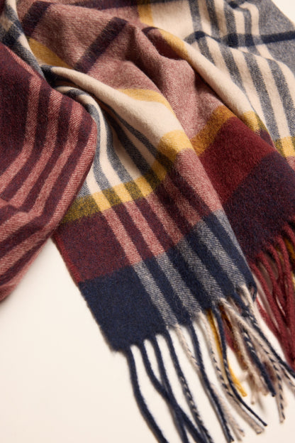 Maddie Brushed Check Scarf