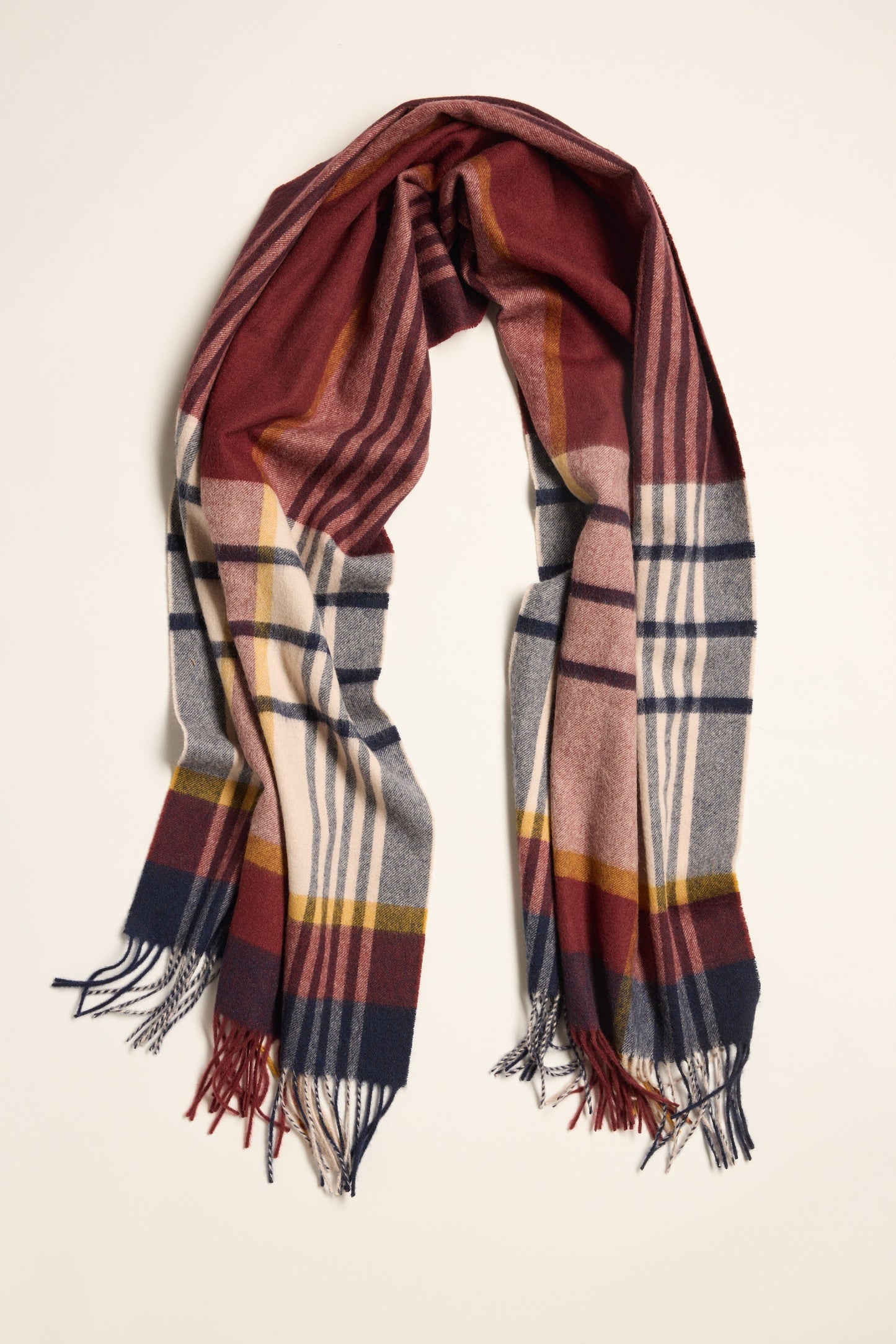 Maddie Brushed Check Scarf