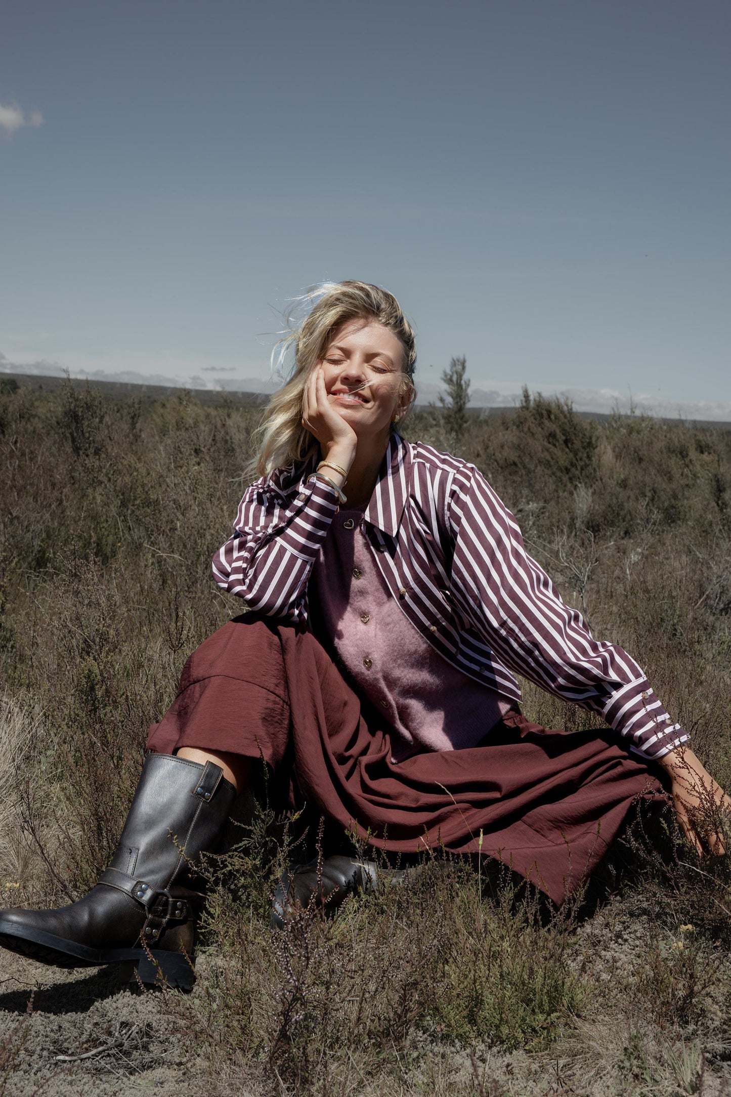 Leah Stripe Detail Shirt