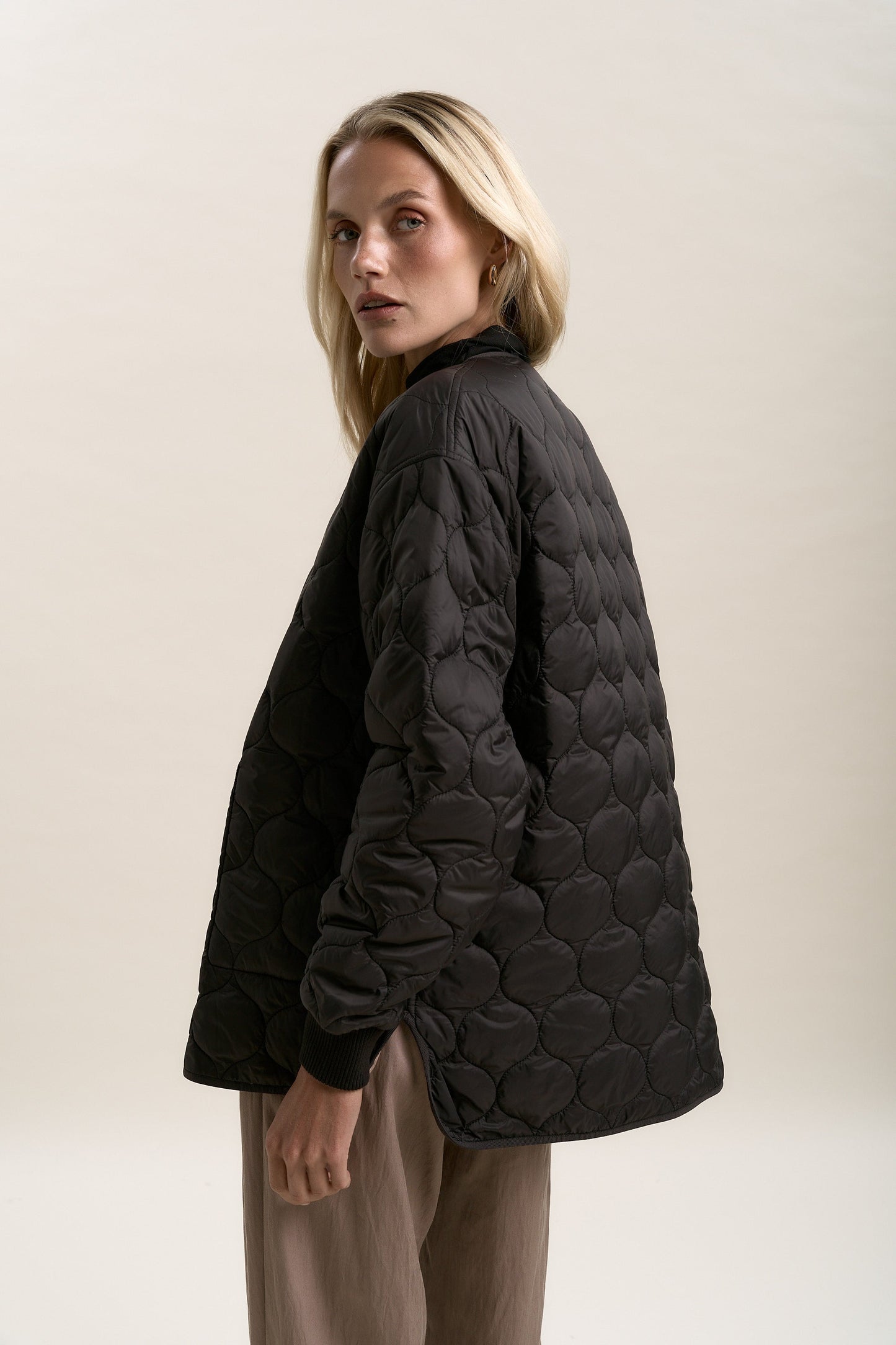 Mckenna Reversible Quilted Puffer