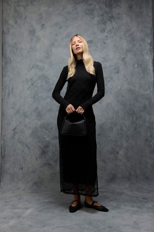 Nichole High Neck Layering Dress