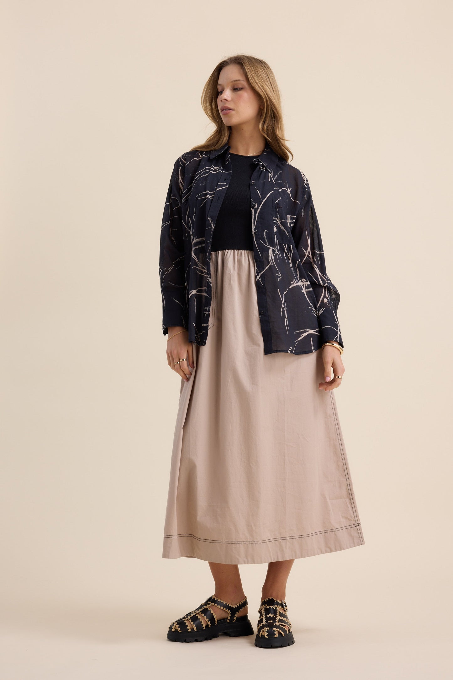 The Stitch Detail Dress