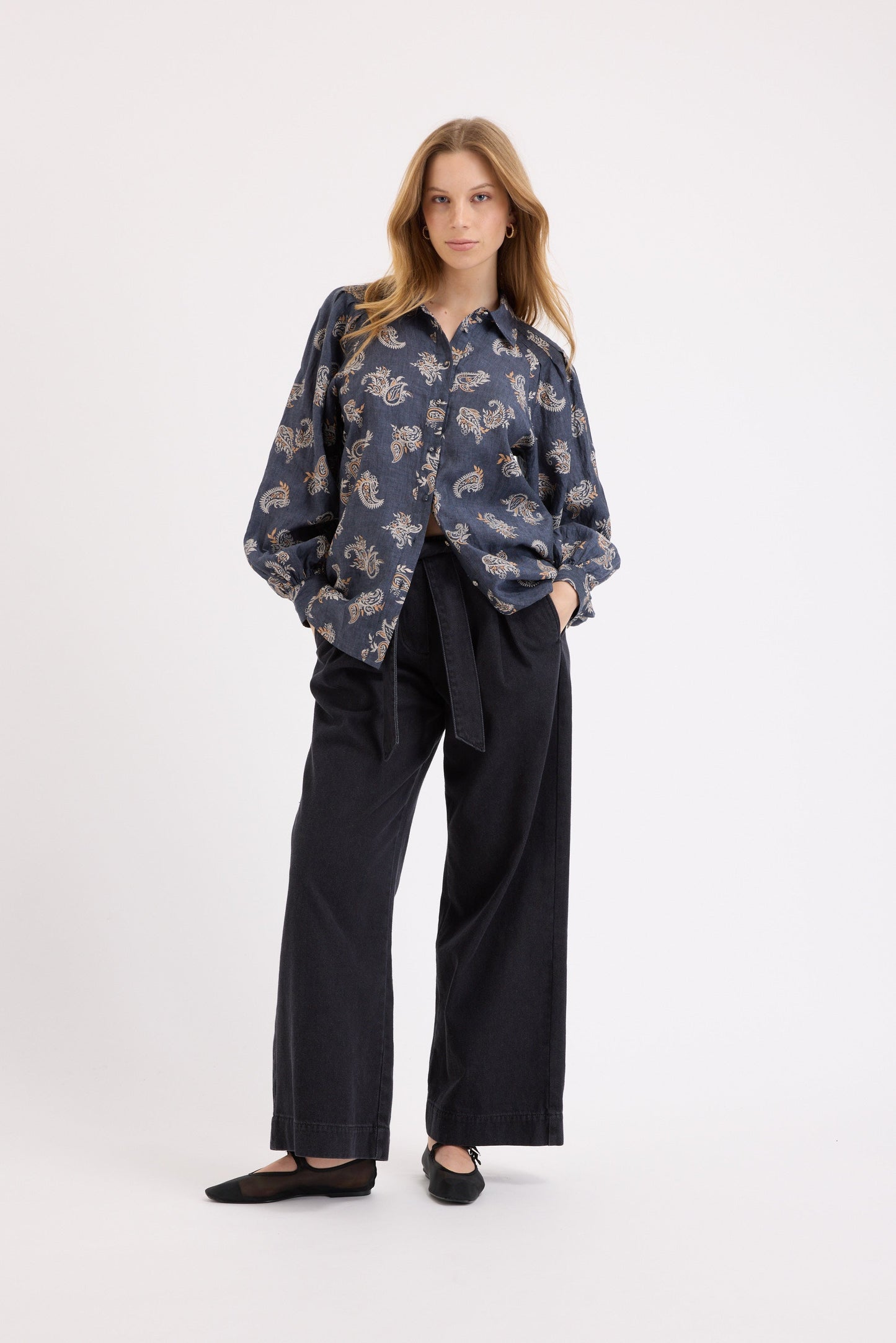 Pippa Blouson Sleeve Blouse