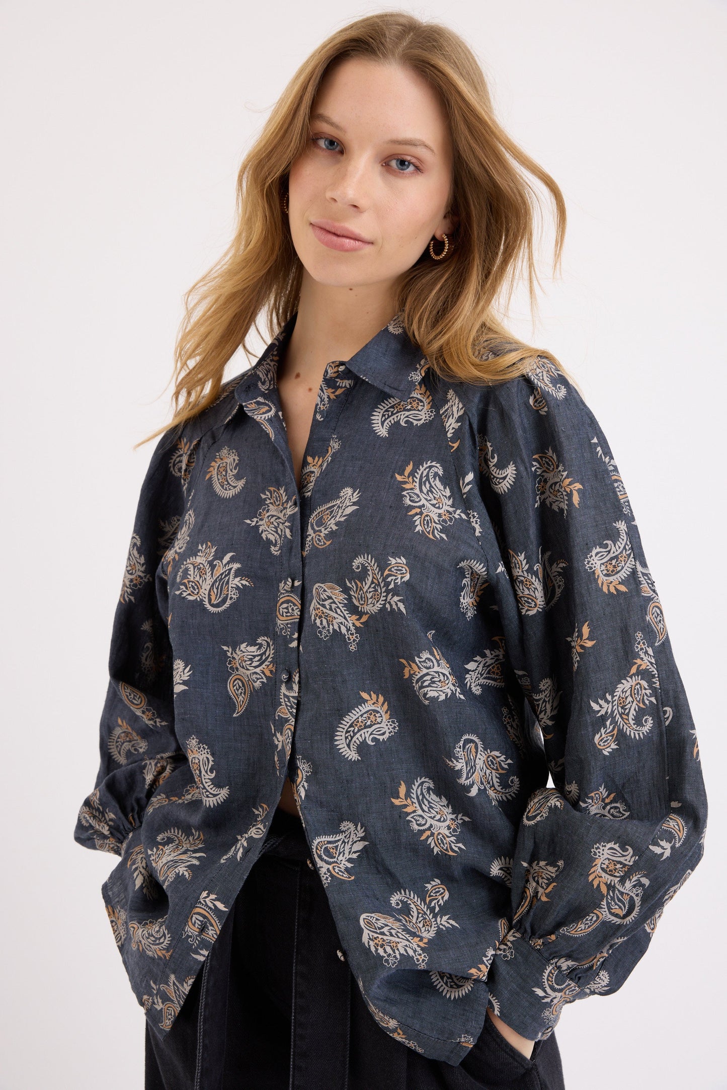 Pippa Blouson Sleeve Blouse