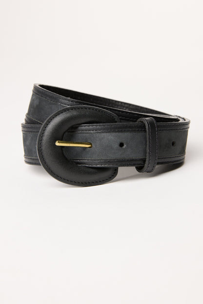 Portia Covered Buckle Belt