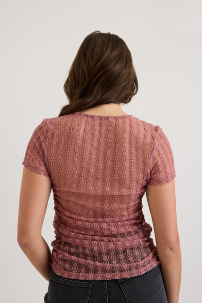 Evelyn Lace Top