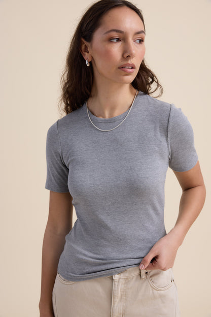 Elementary Basics Rib Tee