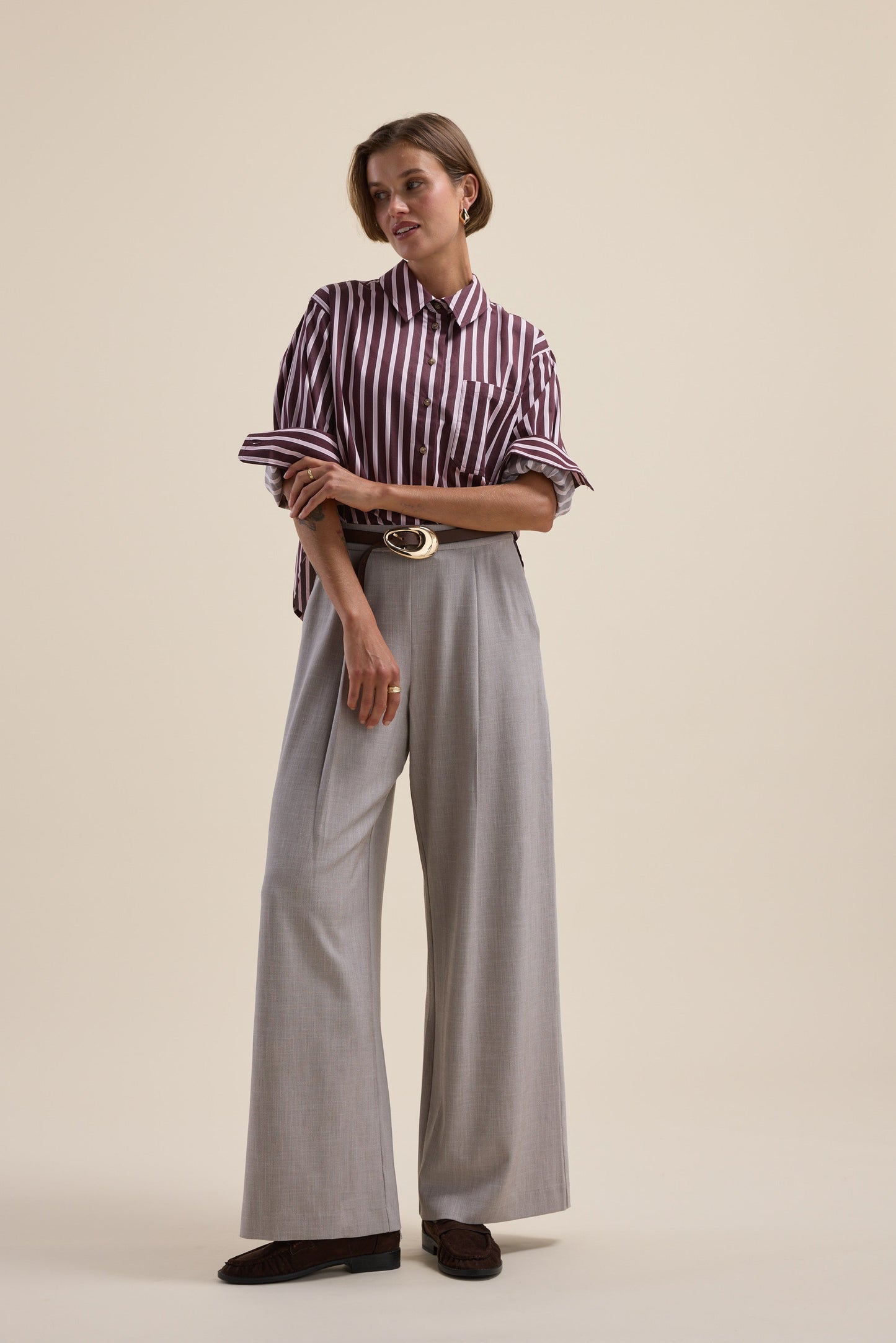 Leah Stripe Detail Shirt