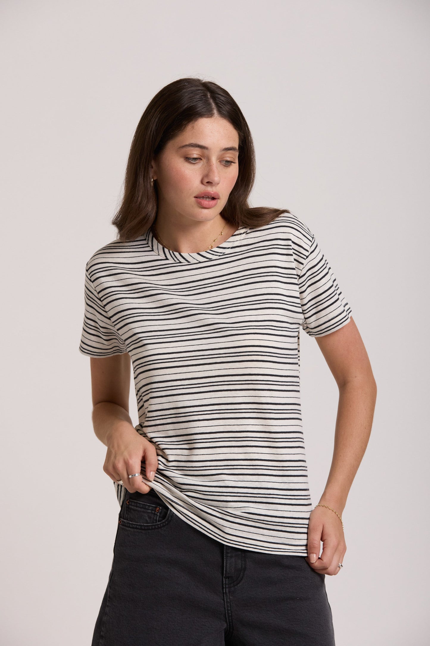 Sawyer Hemp Blend Crew Neck Tee