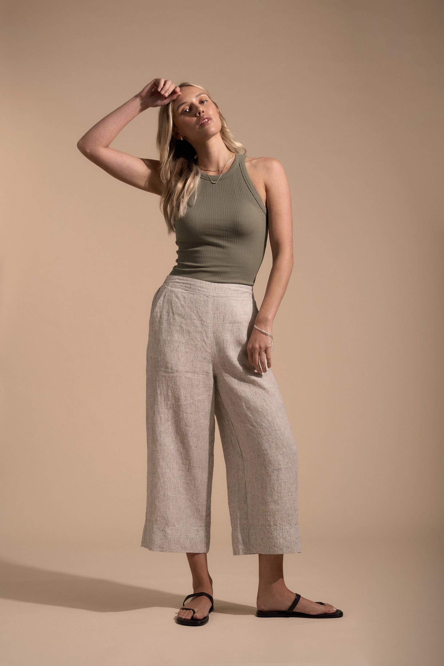 High Tide Linen Crop