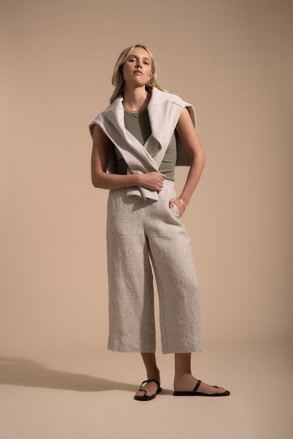 High Tide Linen Crop