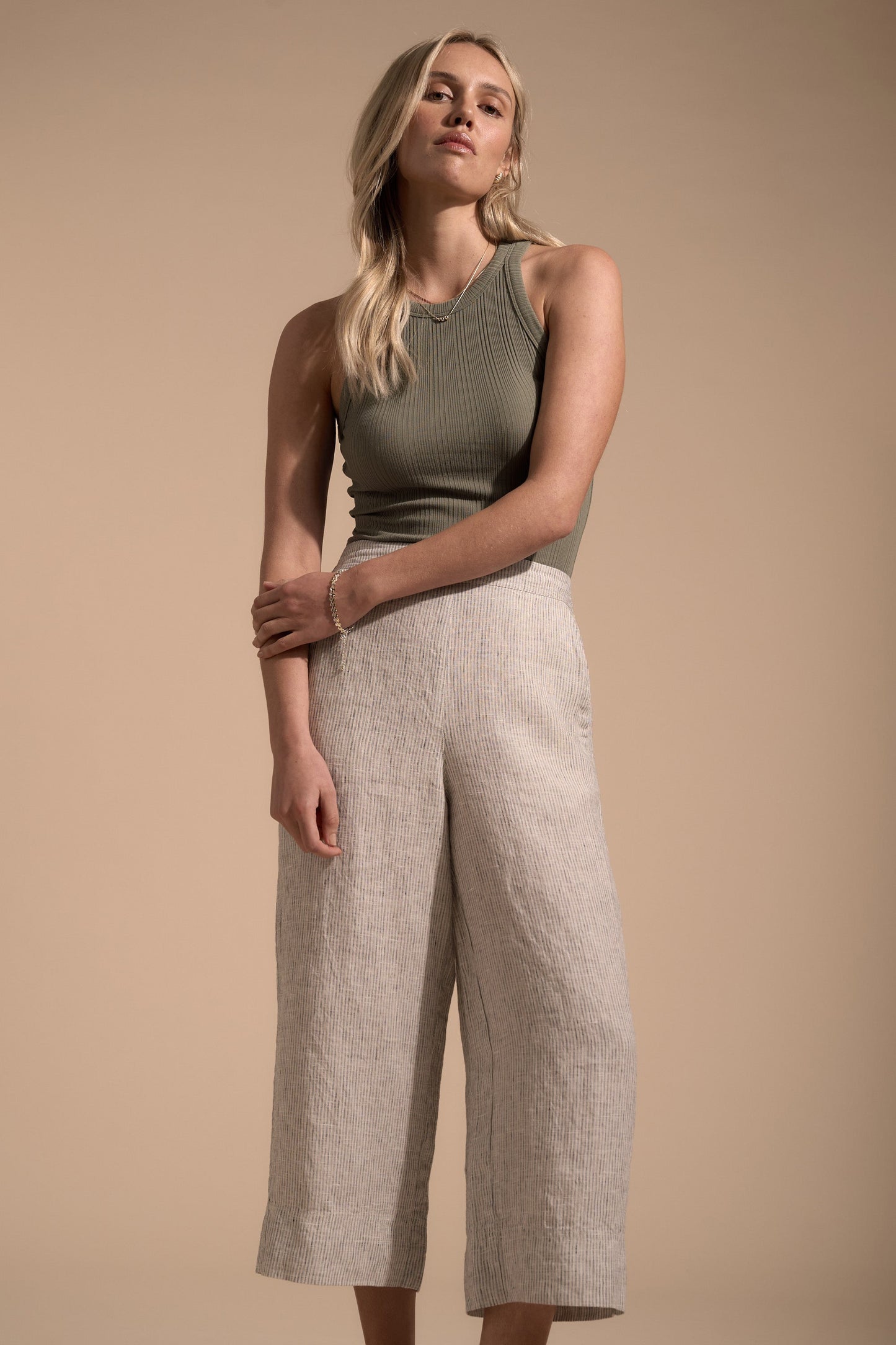 High Tide Linen Crop