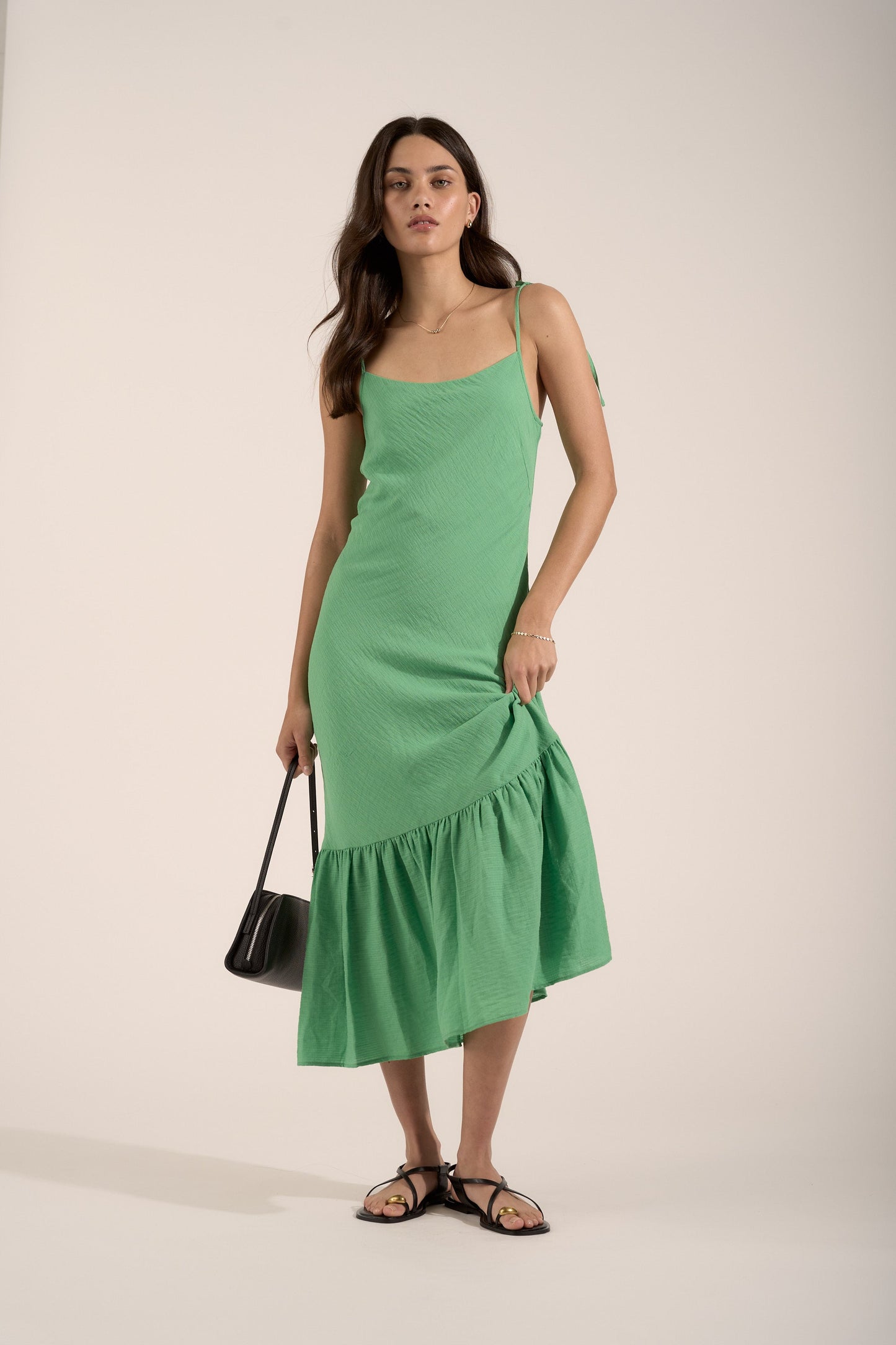 Polly Frill Hem Dress