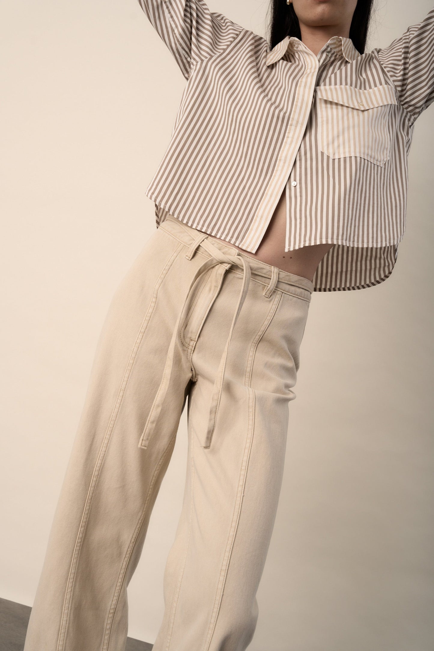 Ely Tie Detail Jeans