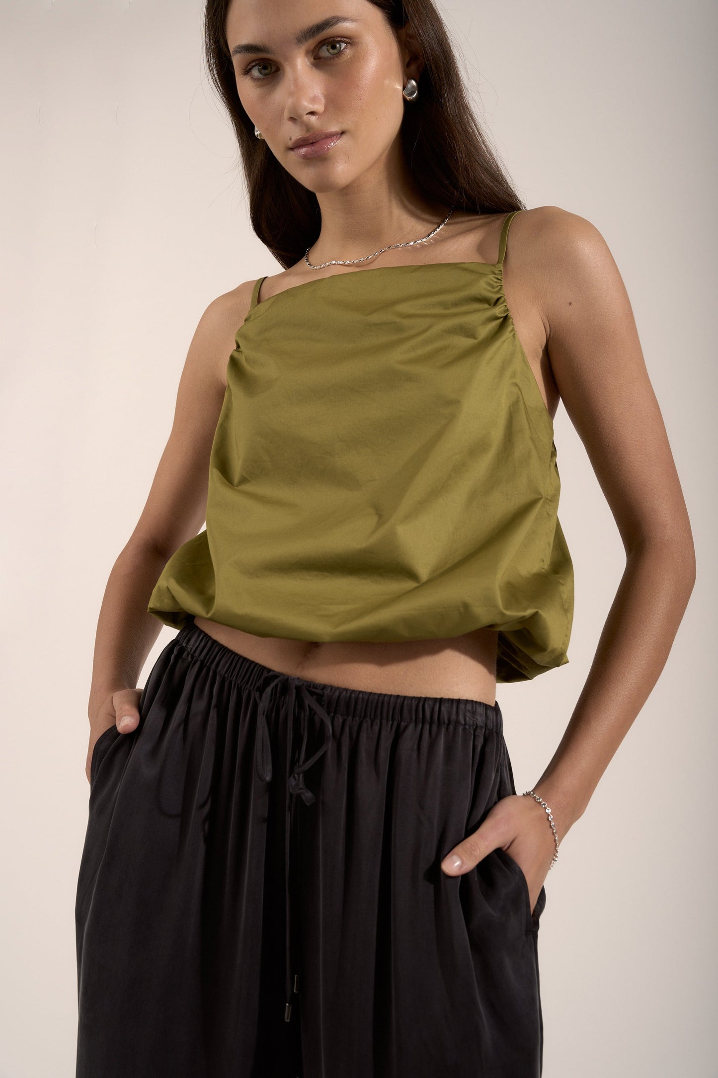 Jasmine Bubble Top