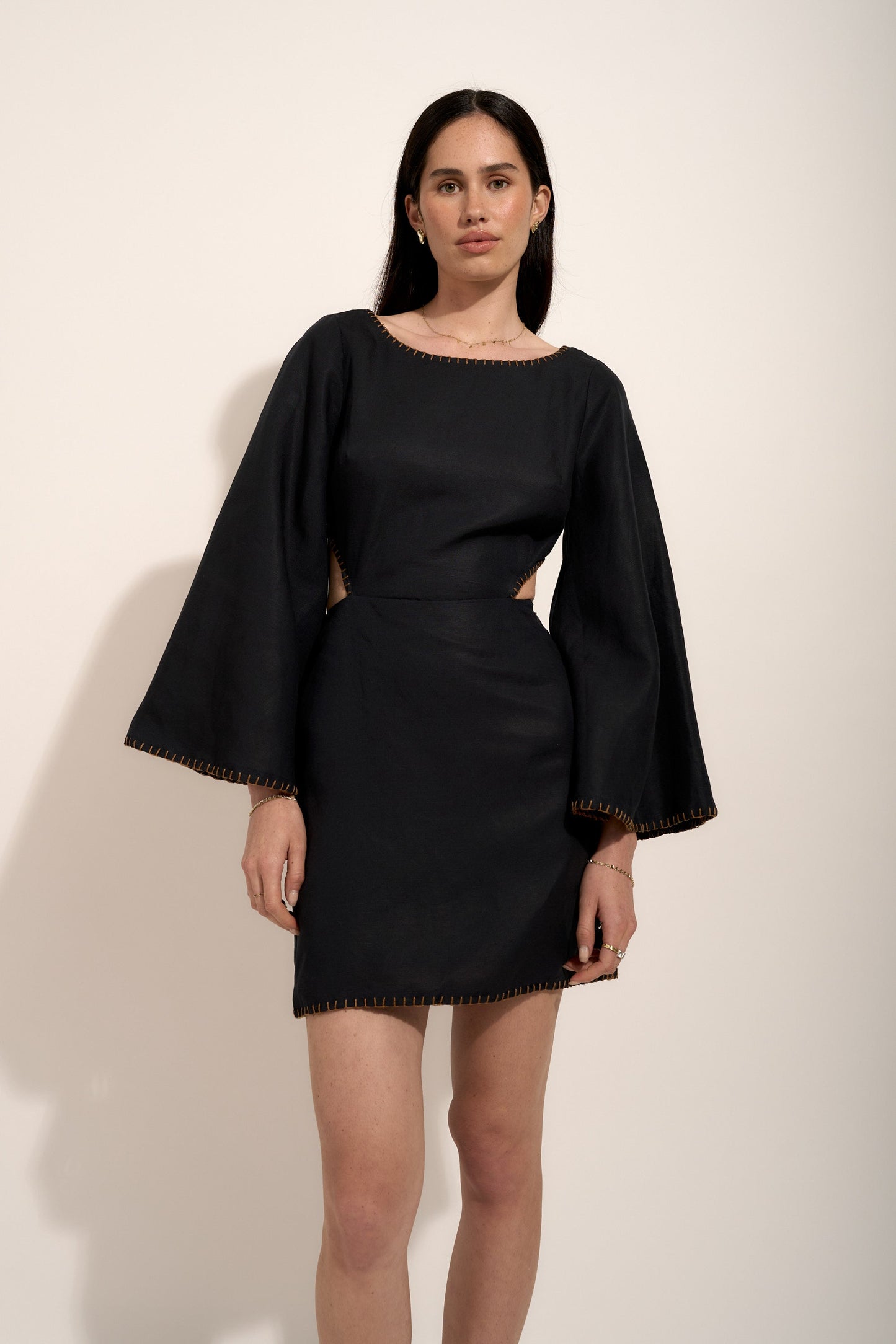 Sienna Stitch Detail Dress