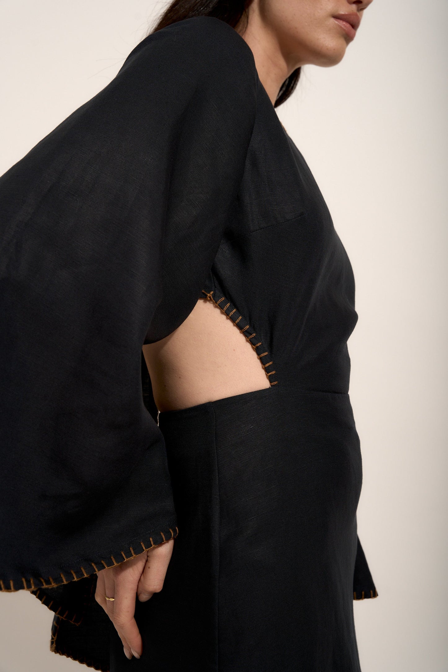 Sienna Stitch Detail Dress